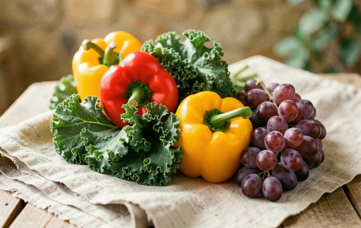 Ingredientes naturales frescos